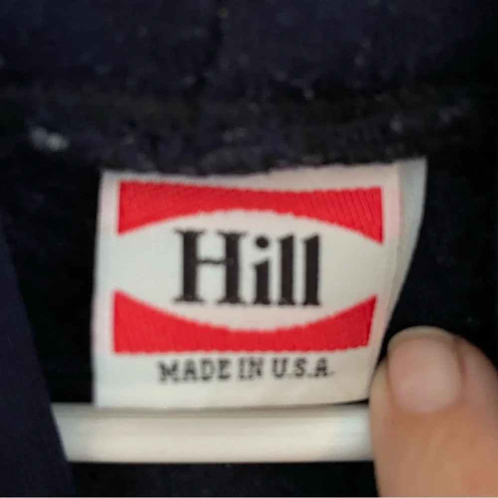 Tommy Sports Navy Hoodie - Picture 4 of 4